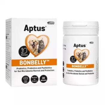 APTUS Bonbelly distúrbios digestivos – suplemento para cães e gatos – 30