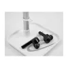 Suporte telescópico DeLOCK para smartphone e tablet com prateleira, prateado/branco