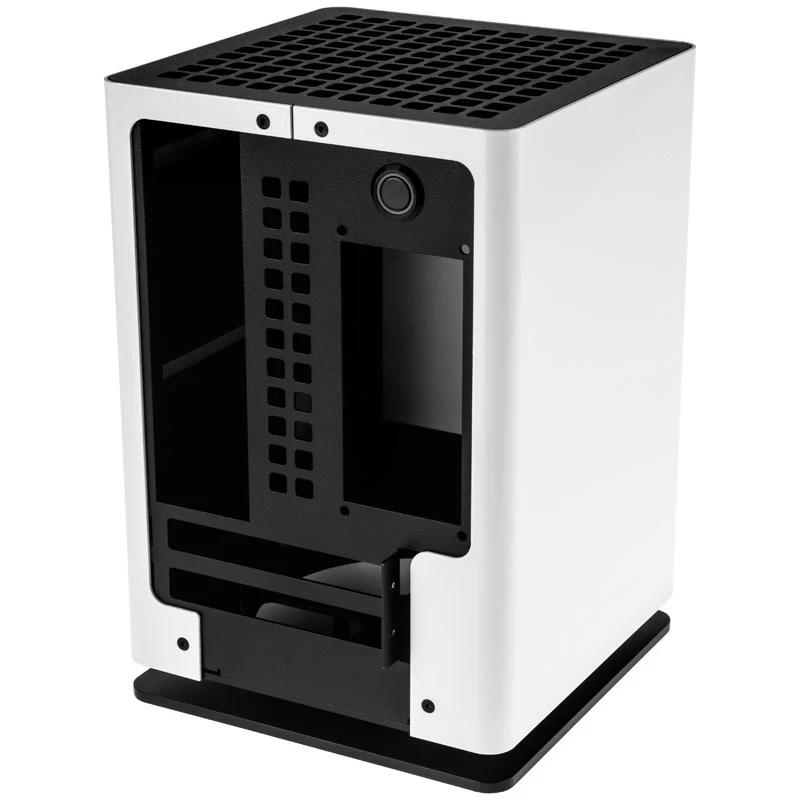 Caixa HGC Osmi 3.1 Alumínio Mini-ITX - branca