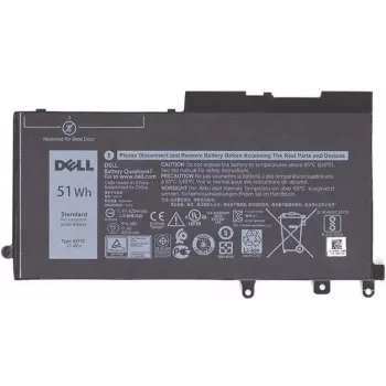 Bateria Dell 51 Wh 3 células Li-Ion substituição para portáteis Dell (MPN 5MVGP)