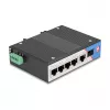 Switch de rede DELOCK 80164 4 portas Gigabit PoE com 1 porta uplink RJ45