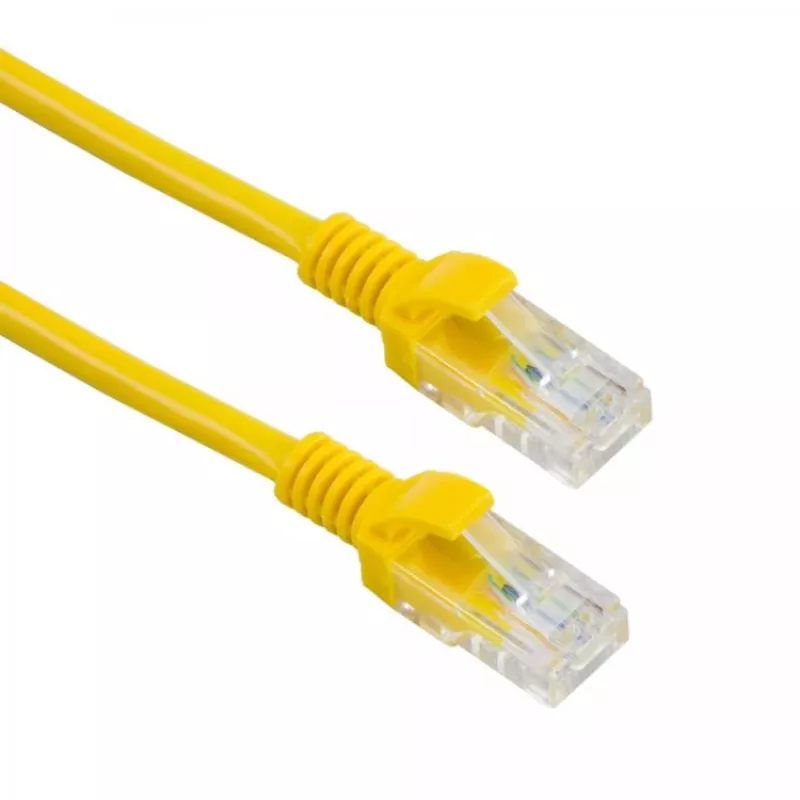 Cabo de rede SBOX UTP CAT5e RJ-45 1 m amarelo