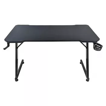 Mesa de computador Subsonic SA5706 preta reta PVC 120x60 cm