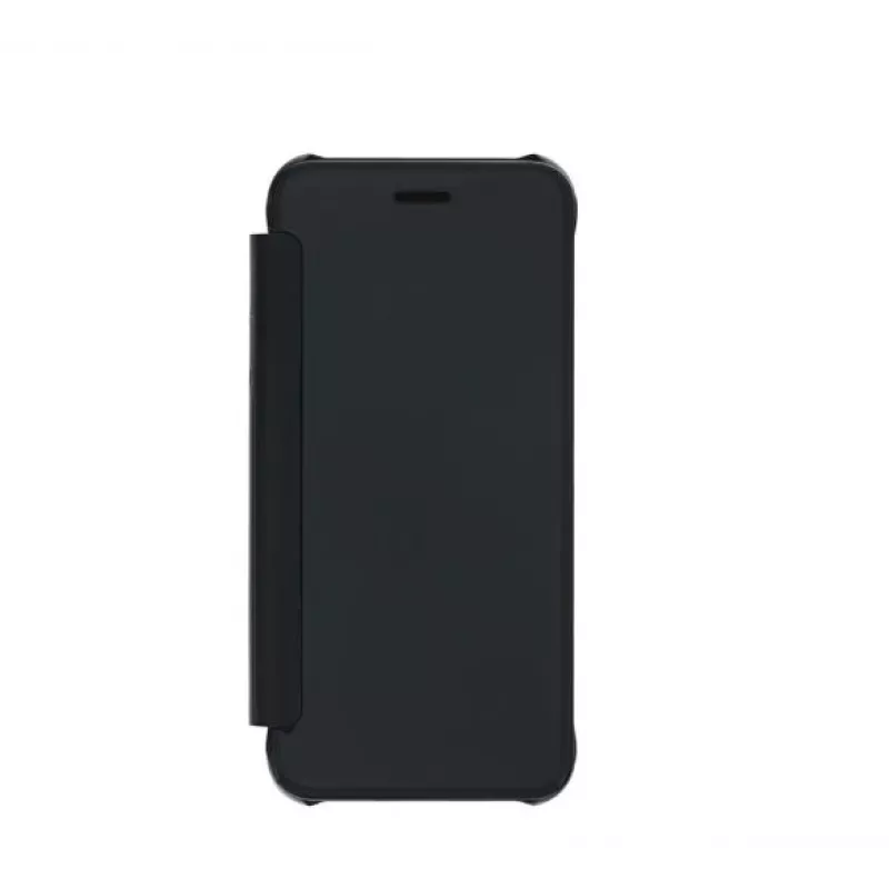 Capa tipo carteira Tellur para iPhone 8 — pele sintética, preto, com espelho