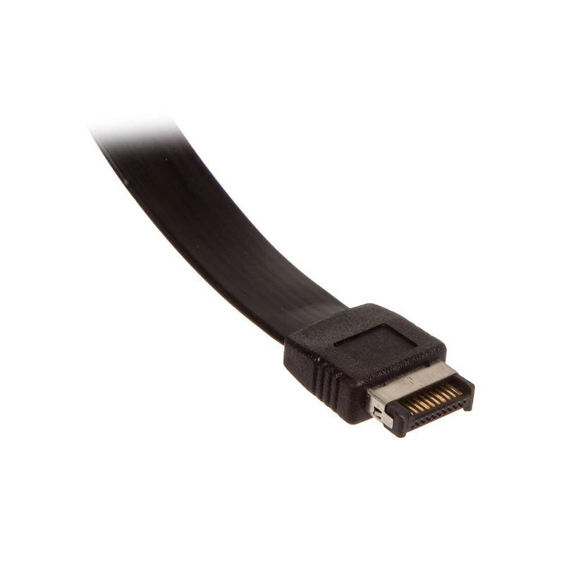 Cabo USB Akasa AK-CBUB37-50BK 0,5m USB 3.2 Gen 2 preto