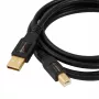 Cabo USB-A para B Captiva 80293, 3 m, preto