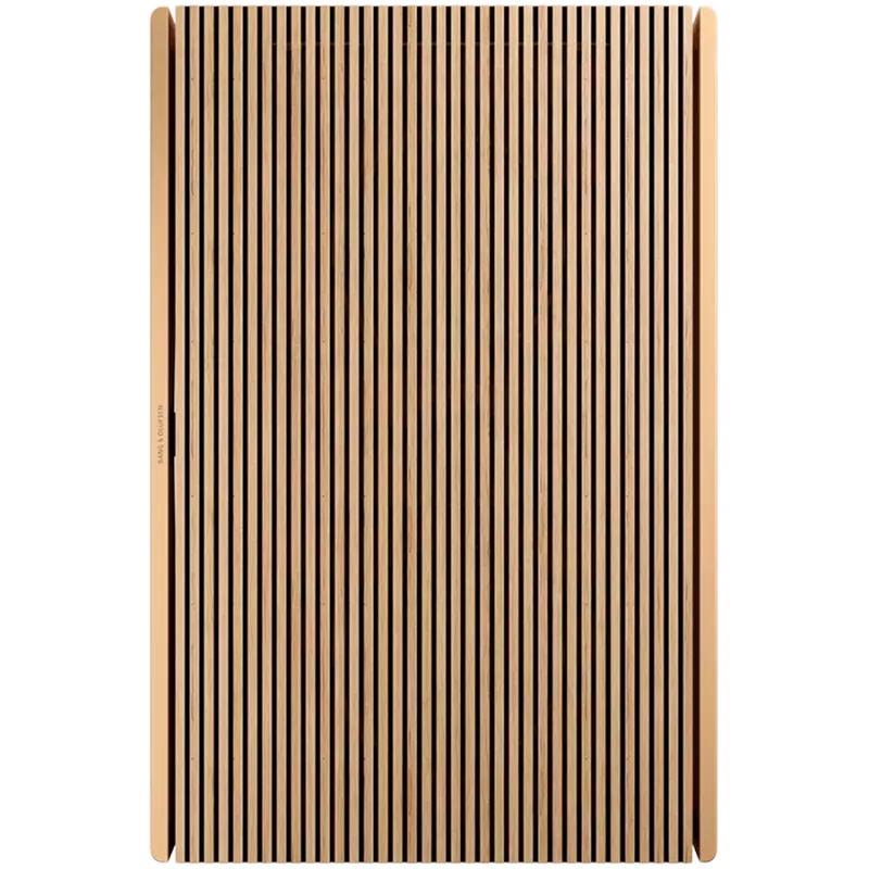 Coluna Beosound Level Gold Tone alumínio (cobertura Light Oak)
