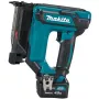 Agrafador sem fio PT354DSMJ, 10,8 Volts, agrafador elétrico azul/preto, 2x bateria de iões de lítio 4,0 Ah, em MAKPAC tamanho 2