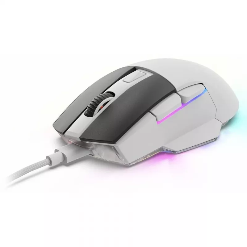 Rato Sharkoon SGM50W Gaming para destro RF sem fios + USB Type-A ótico 6400 DPI