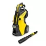 Máquina de lavar de alta pressão Kärcher K 7 Premium Smart Control Flex 180 bar, 600 l/h, 3000 W, mangueira de 10 m, Bluetooth, LCD, amarelo/preto (1.317-360.0)