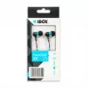 Auscultadores in-ear com design de fecho e microfone