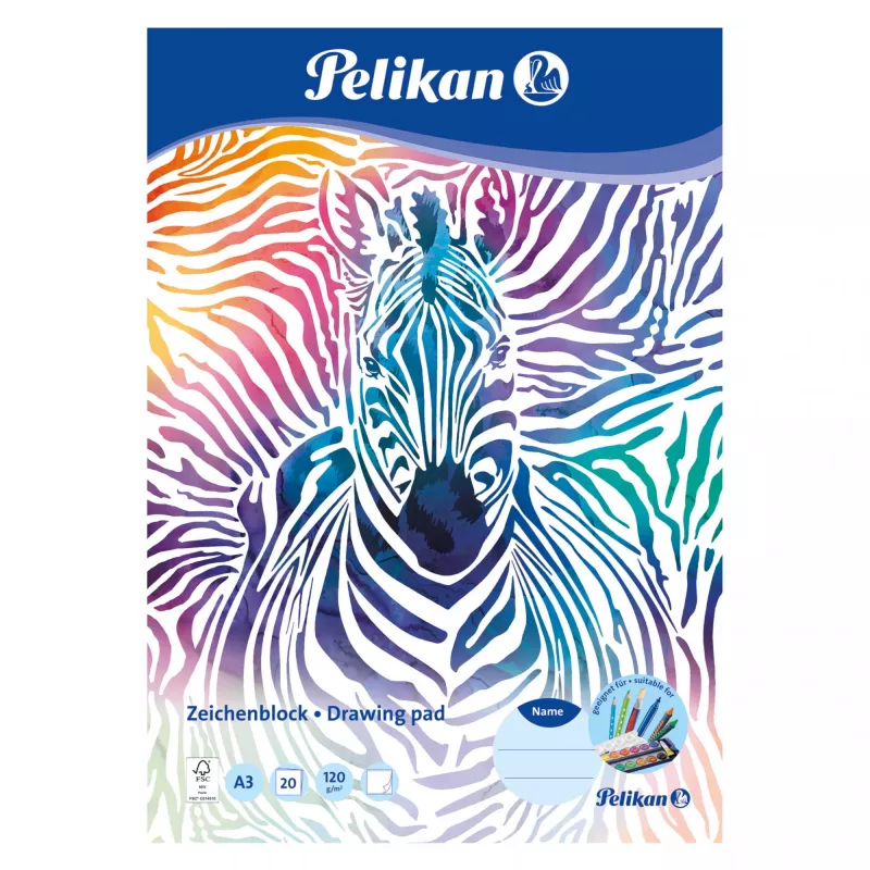 Cartão Pelikan 236799 20 folhas 120 g/m² A3