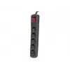 Régua de tomadas Armac ARC5 preto 5 tomadas AC 250 V 5 m