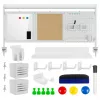 Divisória de secretária Ergo Office ER-300 W, largura 1250 mm, carga máxima 10 kg