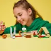 Brinquedo de construção LEGO Captain Toads Camp conjunto 72040 com funções interativas Super Mario