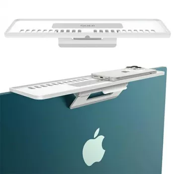 Suporte de arrumação para iMac 312 branco