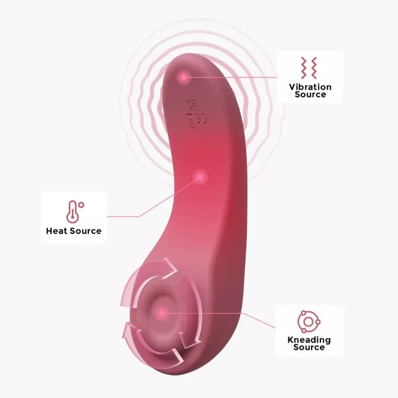 Massajador de lactação U-grow Momcozy LM02 – massajador elétrico de mama para apoio à amamentação
