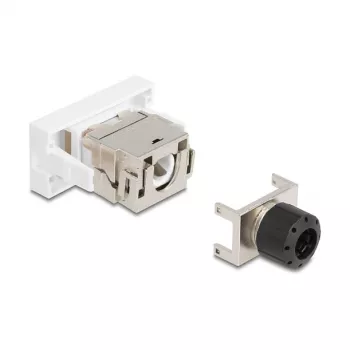 Módulo RJ45 DELOCK 90906 Cat.6A 180° sem ferramentas