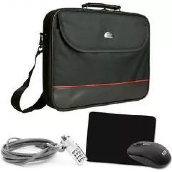 Notebook Bag Starter Kit 43,9cm 17.3 preto - capa (SET030-66067015)