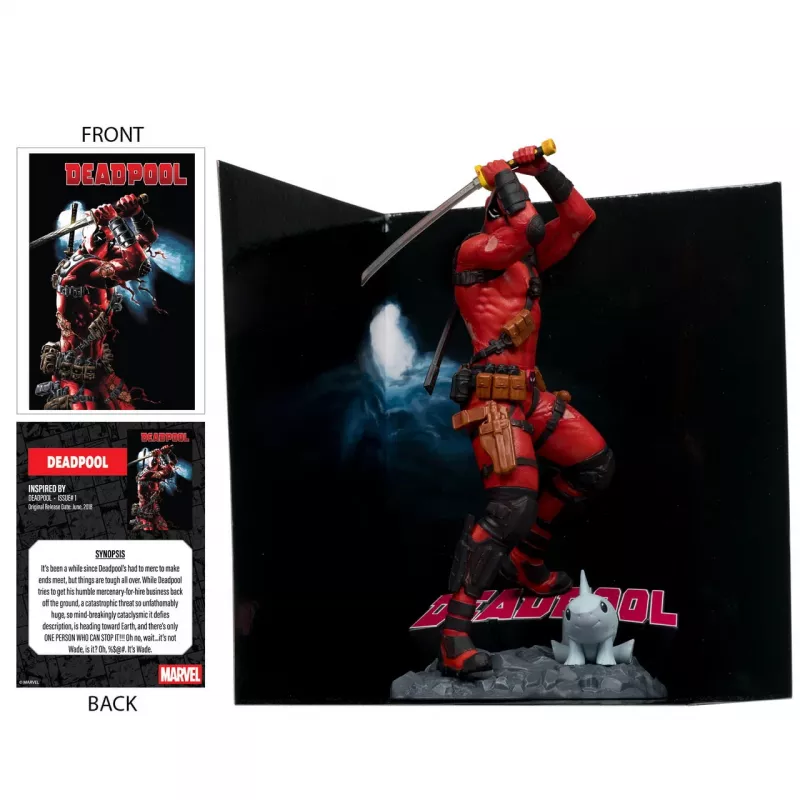 MCFARLANE Marvel Deadpool figura colecionável à escala 1:10 (14822)