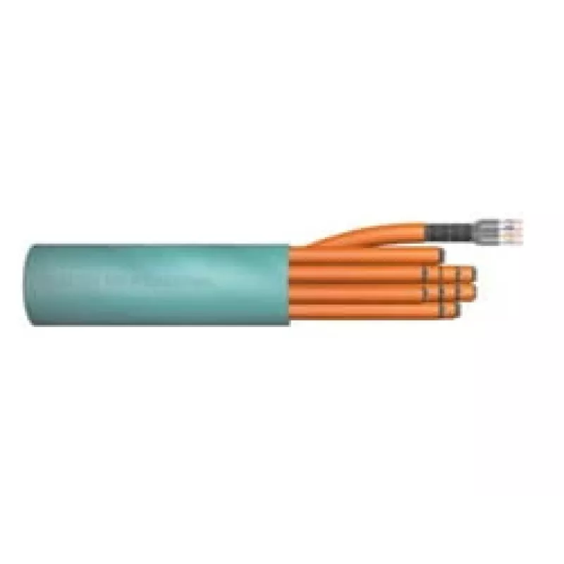 Cabo de rede Digitus CAT 6A S/FTP DK-1644-A-0025/R 0,25 m vermelho