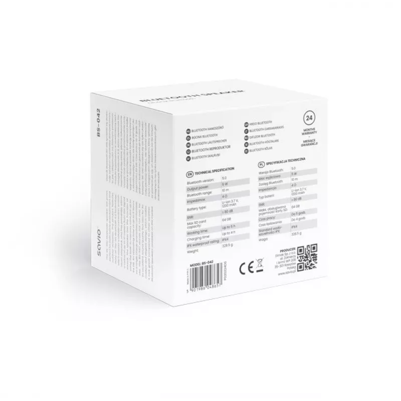 Altifalante Bluetooth Savio BS-042 5 W