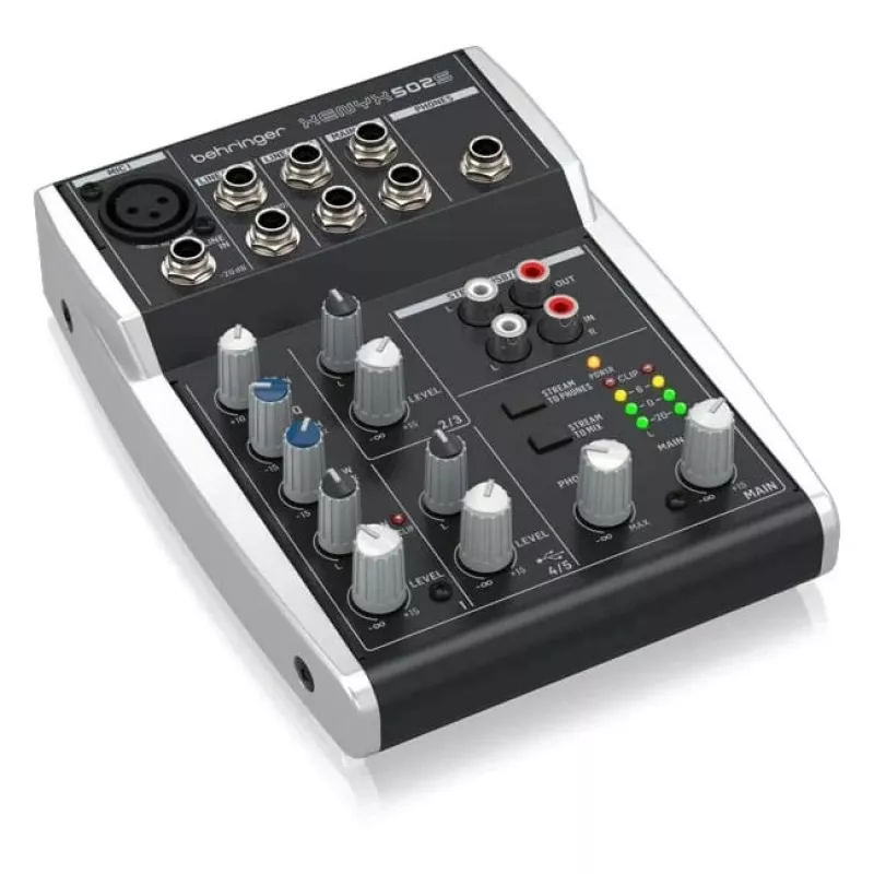 Misturador de áudio analógico Behringer XENYX 502S