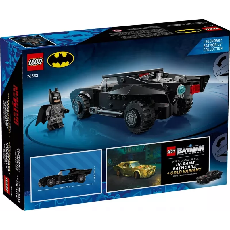 LEGO BATMAN 76332 O Batmóvel do Batman