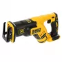 Serra sabre DeWalt DCS367N 18V, curso 2,86 cm, profundidade de corte madeira 30 cm / metal 10 cm, peso 2,3 kg