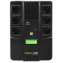 Green Cell AiO 800VA LCD UPS fonte de alimentação ininterrupta Line-Interactive 0,8 kVA 480 W 6 tomadas
