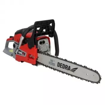 Motosserra a gasolina Dedra DED8718, lâmina 45 cm, motor 2,4 kW