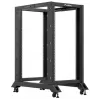 Rack aberto Lanberg 22U Preto (22HE, rack de 19 polegadas), rack para servidores, Preto