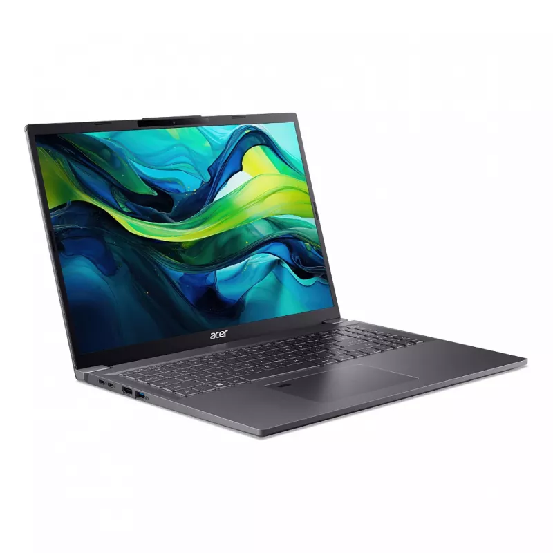 Portátil Acer Aspire 16 A16-71M-506P, Intel Core 5 115U, 16 inch WUXGA+ 2048×1280, 16 GB LPDDR5x, 1 TB SSD, Wi-Fi 6E, Windows 11 Home, cinzento