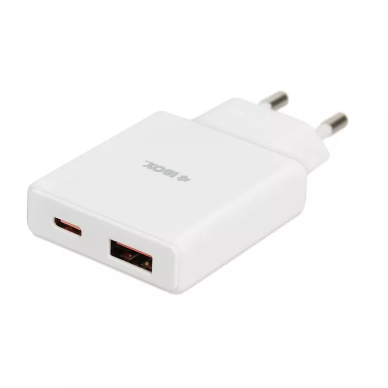Carregador iBox ILUC43W para dispositivos móveis universal branco AC interior