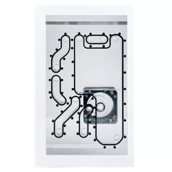 Painel frontal Stealkey Customs para Lian Li O11D Mini MK2 — branco (SW10011.1)