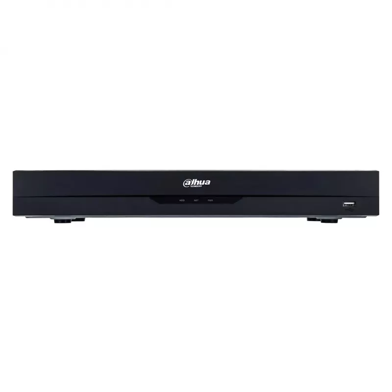 Gravador de vídeo em rede DAHUA NVR4216-EI – 16 canais 1920×1080, 6 TB, 1U, preto