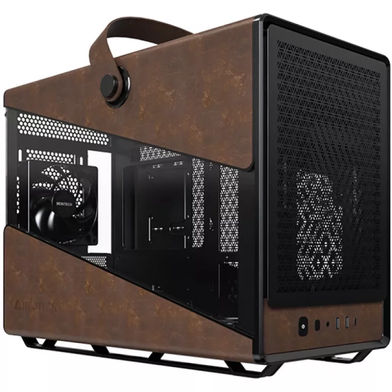 Caixa de PC Montech Heritage PRO Midi Tower preto