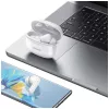 Auscultadores Bluetooth 6.0 E05 TWS branco