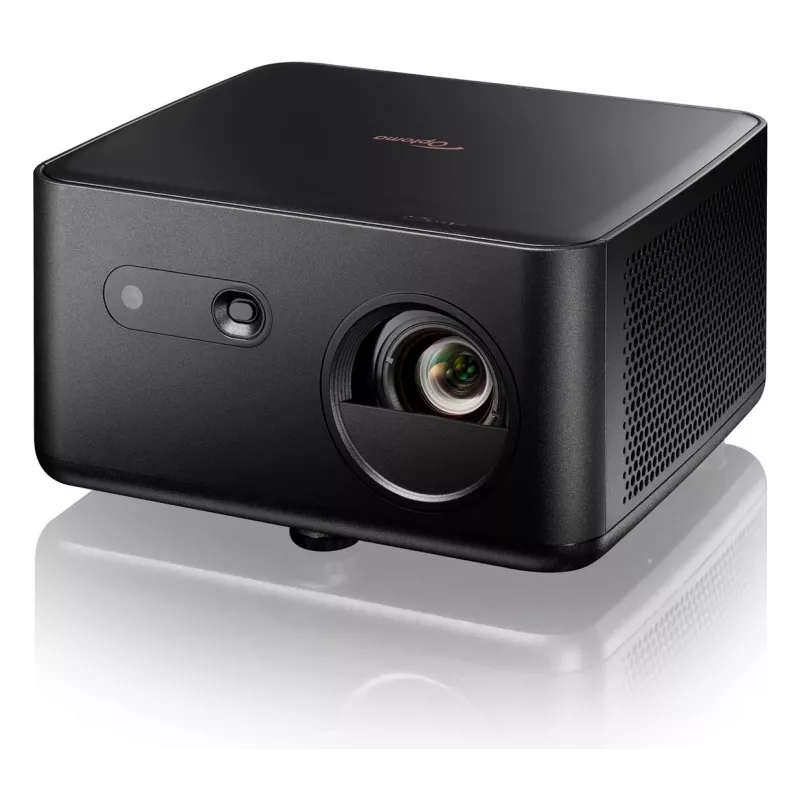 Projetor padrão Optoma Photon Life PK32 com 1100 lúmenes ANSI, DLP, UHD 4K (3840x2160), 3D, preto