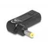 Adaptador DeLOCK USB Type-C fêmea para HP 4,8 x 1,7 mm macho 90° angular