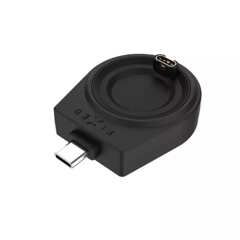 Adaptador de carregamento USB-C FIXED para Garmin Fenix/Epix/Venu/Vívoactive – modelos compatíveis listados