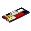 Capa de proteção iKins para Samsung Galaxy Note 20 Ultra — Mondrian preto