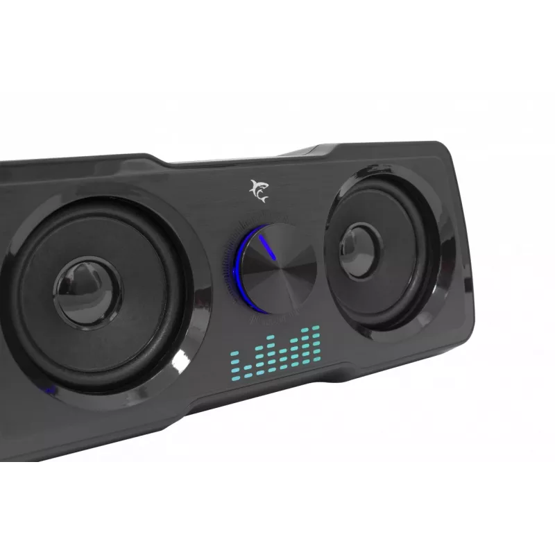 Sistema de altifalantes White Shark GSP-968 Mood RGB Gaming 2.2 Preto
