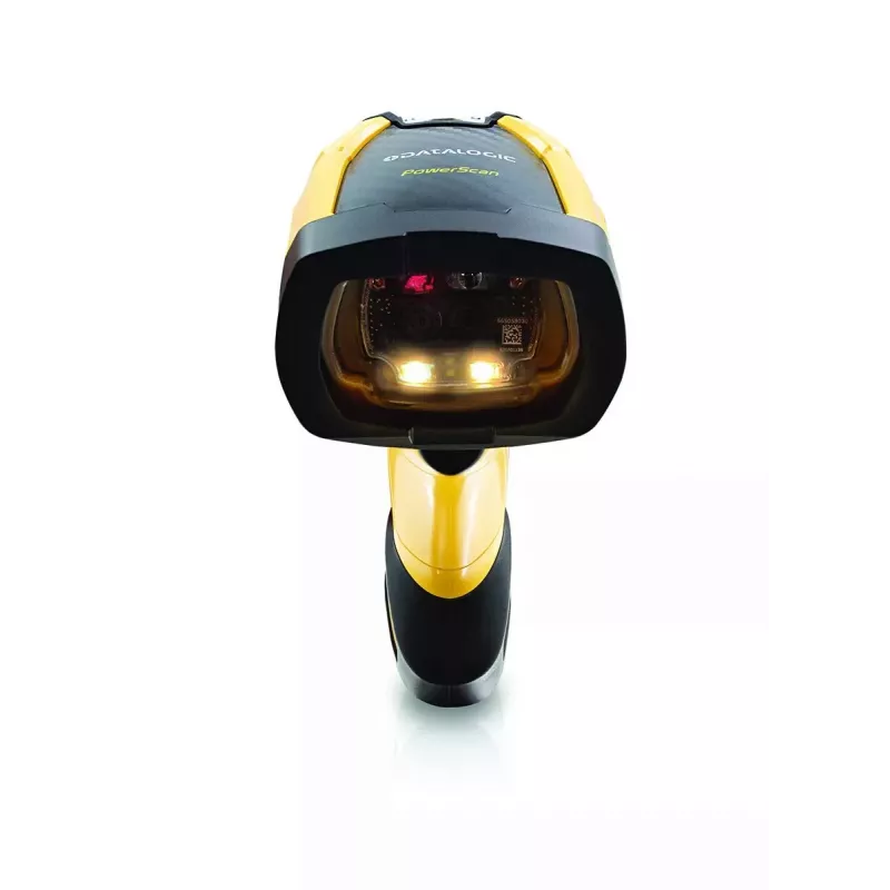 Datalogic PowerScan PM9600 - kit RS-232 - leitor de códigos de barras - portátil - SR - 2D-Imager - descodifica - RF (433 MHz) (PM9600-SR433RBK20)