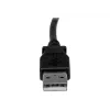 Cabo USB 2.0 A para B em ângulo reto StarTech.com 3 m – M/M, 3 m, USB A, USB B, USB 2.0, preto