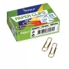 Clips Forpus, amarelo metal, 26 mm redondos (100) 1104-006