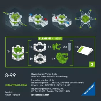Conjunto de construção Gravitrax PRO Elemento Hélice