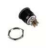 DimasTech PD220 botão de pressão antivandálico 25 mm Blackline Dot RGB