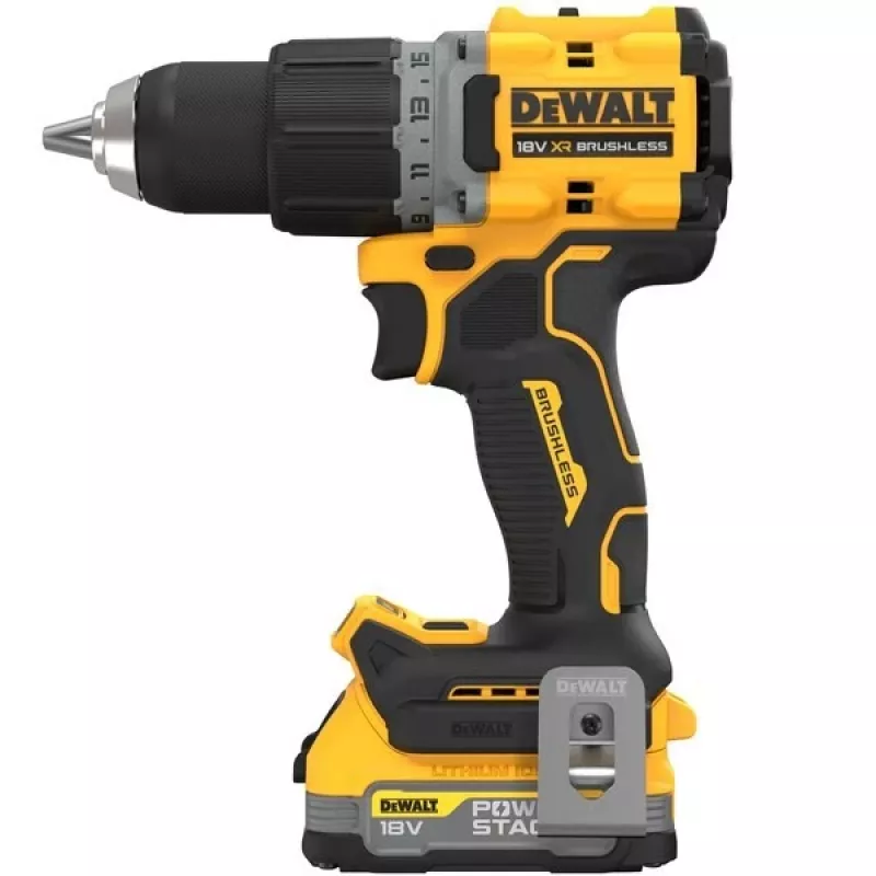 DeWALT DCD800E2T-QW Berbequim 2000 rpm 1,28 kg Preto, Amarelo
