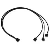 Cabo divisor RGB em Y Alphacool 18707 5V preto 600mm